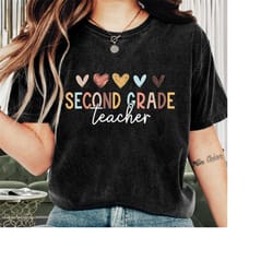 teacher shirt, second grade teacher shirt, 2nd grade, teacher appreciation, funny teacher, teacher life, teacher gift id