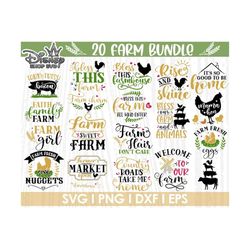 farm bundle svg, farmhouse quotes svg, farm svg files, farm life svg, farm signs svg, farm animal, farm cricut and silho