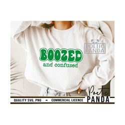 boozed svg png, st patricks day svg, funny st patricks shirt svg, alcohol svg, drink drank drunk, shamrock svg, st patty