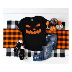 jack o lantern face shirt pumpkin jack o lantern t-shirt halloween t-shirt halloween shirt pumpkin face jack o lantern s