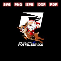 united states postal service svg, christmas svg, santa claus svg, reindeer svg, santa hat svg, merry christmas svg, chri