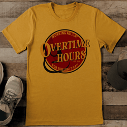 working all day overtime hours for bullshit pay tee