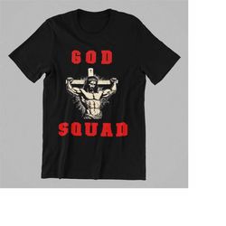 god squad lords gym swole jesus shirt