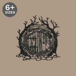 lotr hobbit door lord of the rings hobbit hole