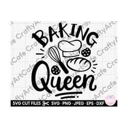 baking svg for cricut baking png baker svg baking queen eps dxf jpg