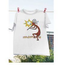 kokopelli concert cool fashion native american vintage t-shirt, kokopelli shirt, southwest shirt, flute player gift shir