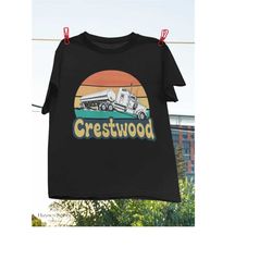 crestwood kentucky ky tourism semi stuck on railroad tracks shirt, crestwood shirt, state of kentucky shirt, kentucky lo