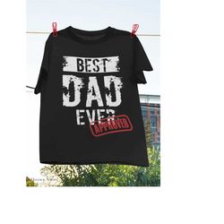 best dad ever approved vintage t-shirt, approved shirt, red seal shirt, best dad shirt, father's day gift shirt