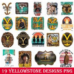 yellow stone png, western cowboy png, western png, yellowstone png, yellowstone sublimation designs, png jpg eps file