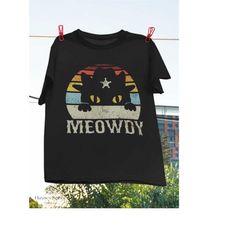 meowdy cat meme t-shirt, cute cat shirt, pet lover shirt, funny cat gift shirt, kitty shirt, cat owner shirt, cat paw sh