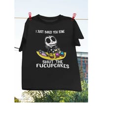 jack skellington i just baked you some shut the fucupcakes vitage t-shirt, pumpkin king shirt, the nightmare before chri