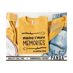 making smore memories svg png, lets get toasted svg, camping crew svg, camping shirt svg, cricut svg, happy camper svg,