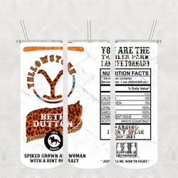 cowboy movie beth leopard tumbler png, template sublimation designs, yellowstone tumbler png, digital download