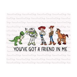 you've got a friend in me svg, cowboy svg, vacay mode svg, magical kingdom svg, family vacation svg, family trip svg, di