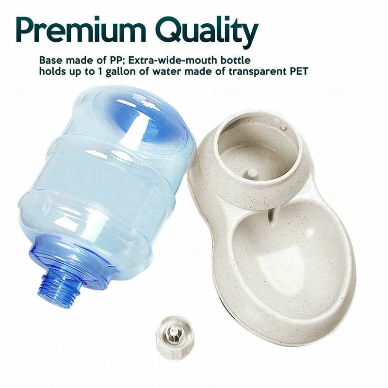 Automatic Pet Feeder Waterer 3.7L 3