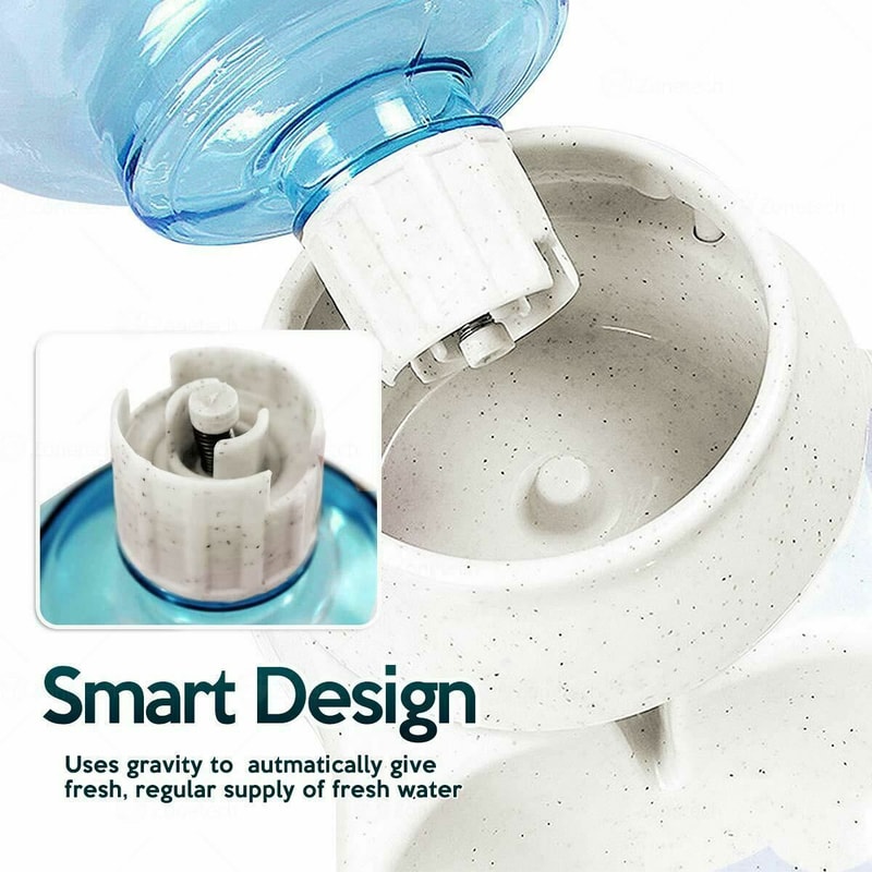 Automatic Pet Feeder Waterer 3.7L 5