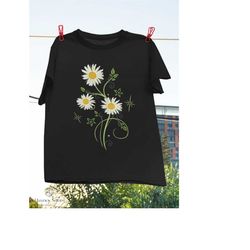 marguerites daisy spring daisies flower vintage t-shirt, florist shirt, daisy shirt, blooming daisies shirt, gardener gi
