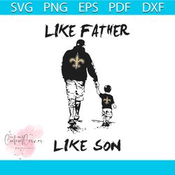 like father saints like son svg