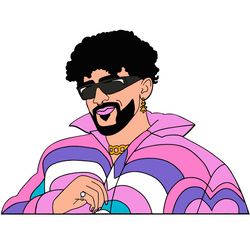 bad bunny svg, un verano sin ti svg, valentines svg