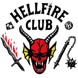 stranger things season 4 hellfire club svg, trending svg