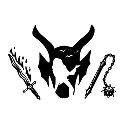 Eddie Munson Demon Hellfire Club SVG, Strange Things Logo Svg