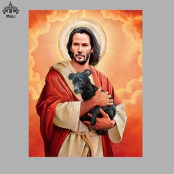 saint keanu reeves sublimation png download