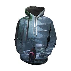 ghost of tsushima hoodies &8211 3d hooded pullover jumper