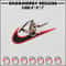 Tengen nike embroidery design