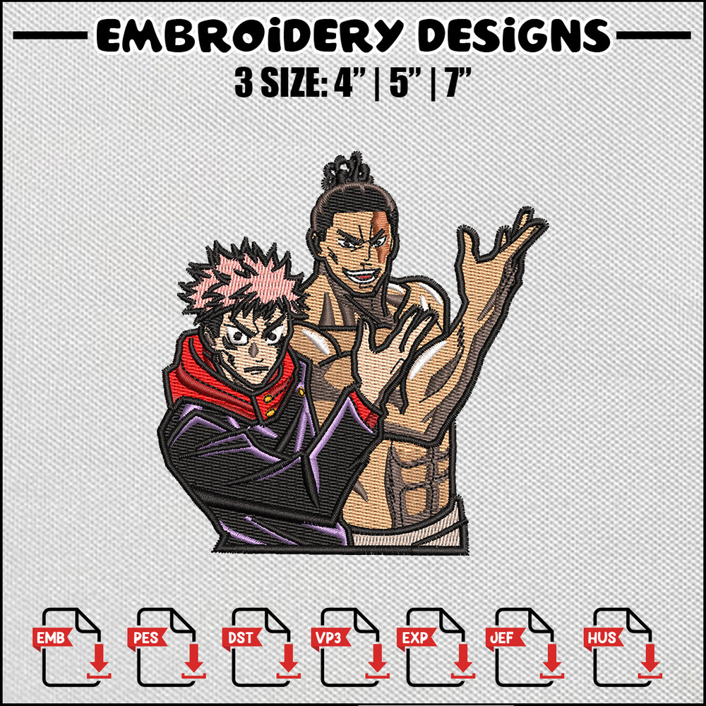 Best friend embroidery design