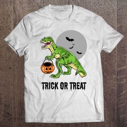 halloween dinosaur t rex pumpkin halloween kids boys men essential
