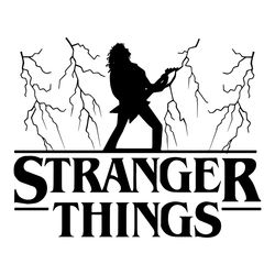 eddie munson guitar scene svg, stranger things 4 svg
