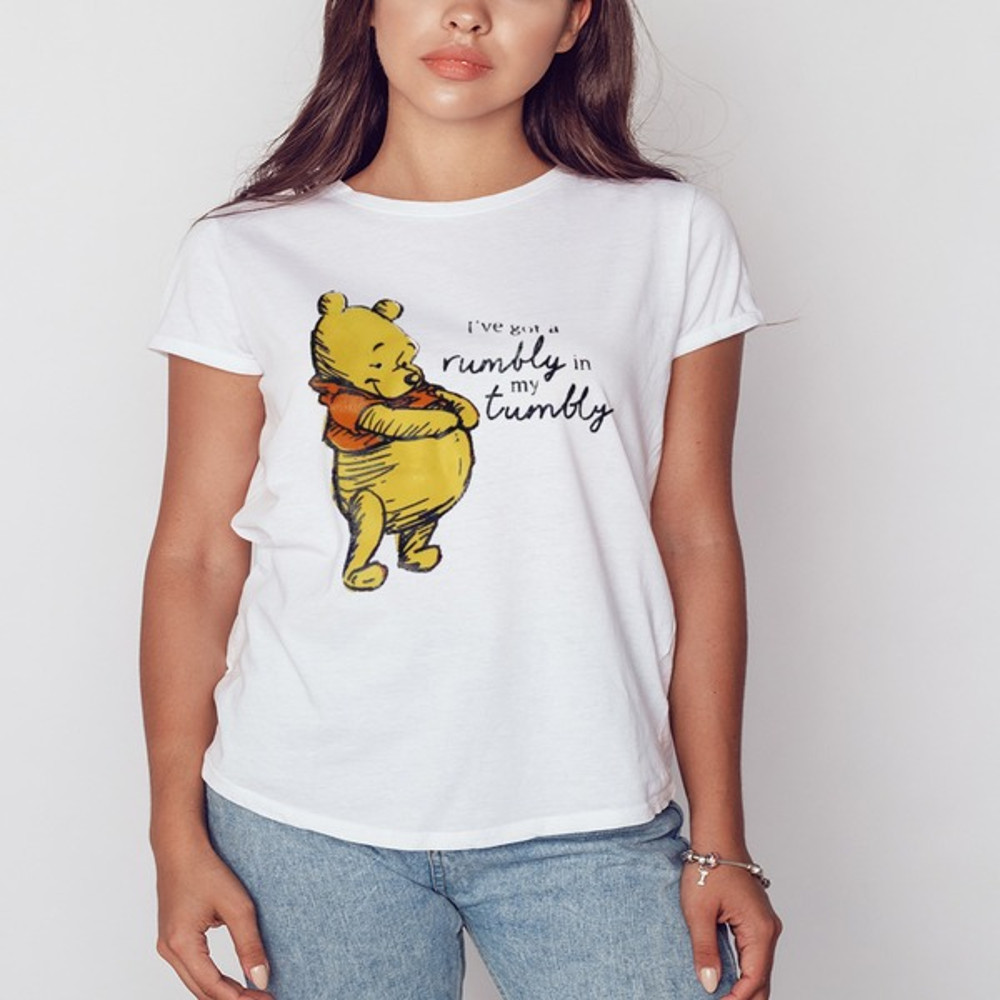 Winnie-the-Pooh ive got a rumbly in my tumbly shirt, Shirt For Men Women, Graphic Design, Unisex Shirt