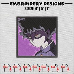 mob psycho embroidery design, mob psycho embroidery, anime design, anime embroidery, embroidery shirt, digital download
