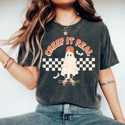 comfort colors mickey ghost spooky season t shirt, mickey boo halloween shirt, pumpkin mickey, disney spooky shirt, disn