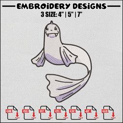 water dog embroidery design, water dog embroidery, anime design, anime embroidery, embroidery shirt, digital download