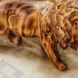 Handcrafted lion sculpture perfect gift  ideas and home decor, Animal artwork gallery