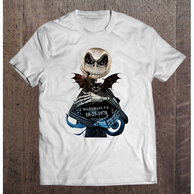 Nightmare Halloween Jack Skellington Halloween Funny Halloween Classic.jpg