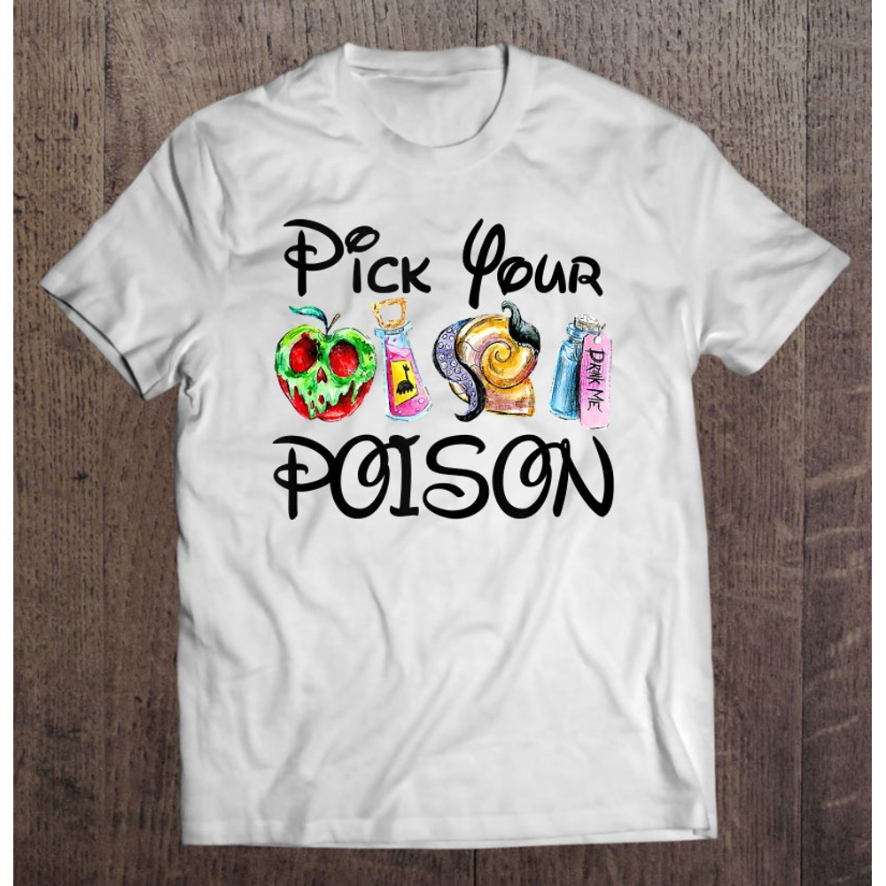 Watercolor Pick Your Poison Halloween Vibes Happy Halloween Tank Top.jpg