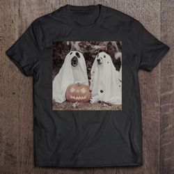Halloween Shirt Scared Shirt Gif Shit Classic