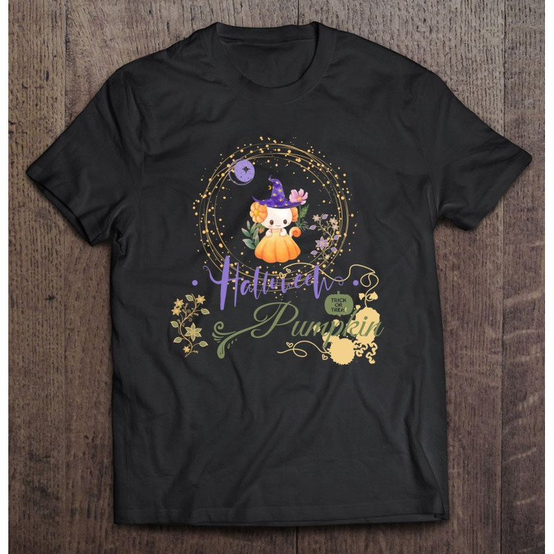 Kawaii Halloween With Halloween Cute Pumpkin Classic.jpg