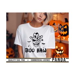 boo haw svg png, spooky vibes svg, halloween shirt svg, retro halloween svg, boo haw svg, halloween svg, cowboy hat svg,