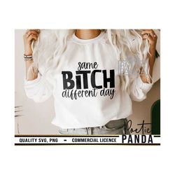same bitch different day svg png, sarcastic svg, adulting, sarcasm svg, adult humor svg, funny svg, sassy svg, funny adu