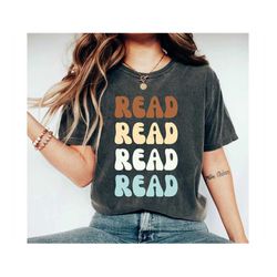 Retro Read Teacher Shirt, School Librarian Gift, Librarian Shirt, Librarian Life Shirt, Gift For School Librarian, Teach