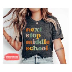fifth grade graduation shirt, middle school shirt, retro 5th grade graduation tshirt, elementary school graduation t-shi