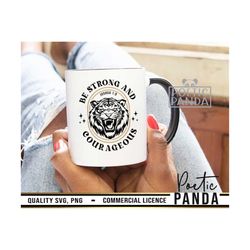 be strong and courageous svg png, pray over it svg, she is strong svg, faith over fear svg, faith svg, christian svg, bi