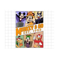 mouse and friends halloween png, happy halloween png, halloween masquerade, spooky vibes, spooky season, trick or treat,