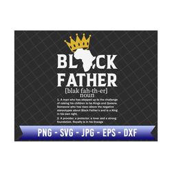 black father svg, black dad svg, afro king father svg, african american svg, daddy svg, father's day svg, african americ