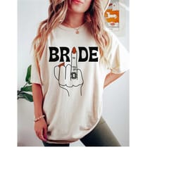 bride tee, bride tribe tees, bride t-shirt, bridesmaids t-shirts, bachelorette shirts, vintage inspired, comfort colors
