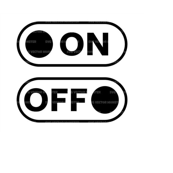 On Off Switch Svg, On Off Toggle Svg, Power Button Svg. Vect - Inspire ...