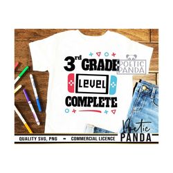 3rd grade complete svg png, 3rd grade graduation svg, 4th grade svg, end of school svg, bye bye 3rd grade svg, 3rd grade